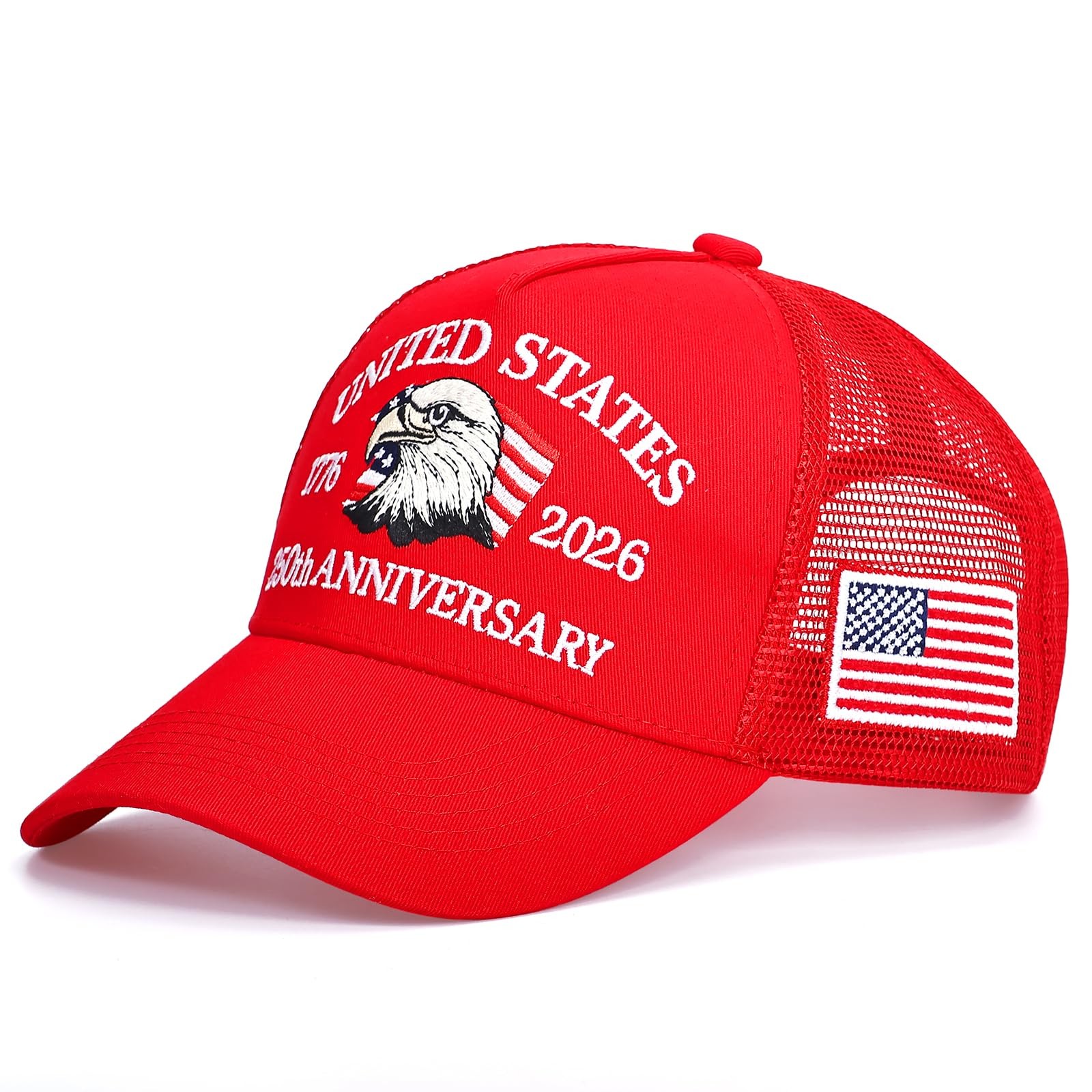 for USA 250th Anniversary Hat, Adjustable 1776-2026 Embroidery Commemorative ... gallery