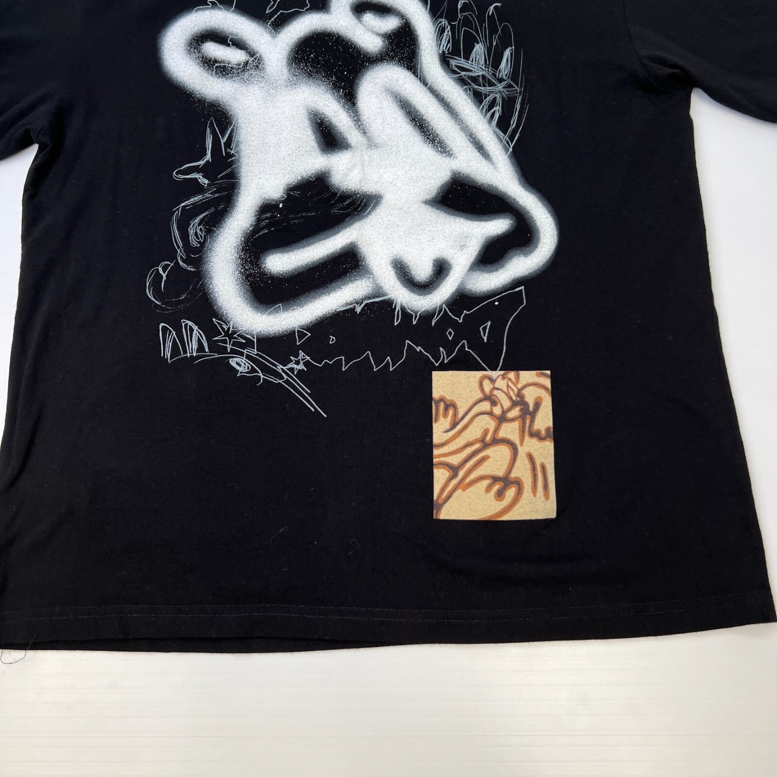 Domrebel Shirt Men Medium Graffiti Sketch Street Graphic Fire Work Party Core Go gallery