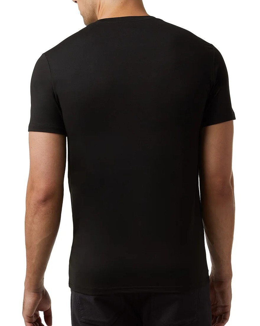 3 PACK - 32 DEGREES COOL MEN'S SHORT SLEEVE CREW NECK SHIRT BLACK OR WHITE gallery