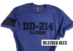 DD-214 Alumni Military T-shirt. Perfect For Marines, Army, Navy Air-force WOWF
