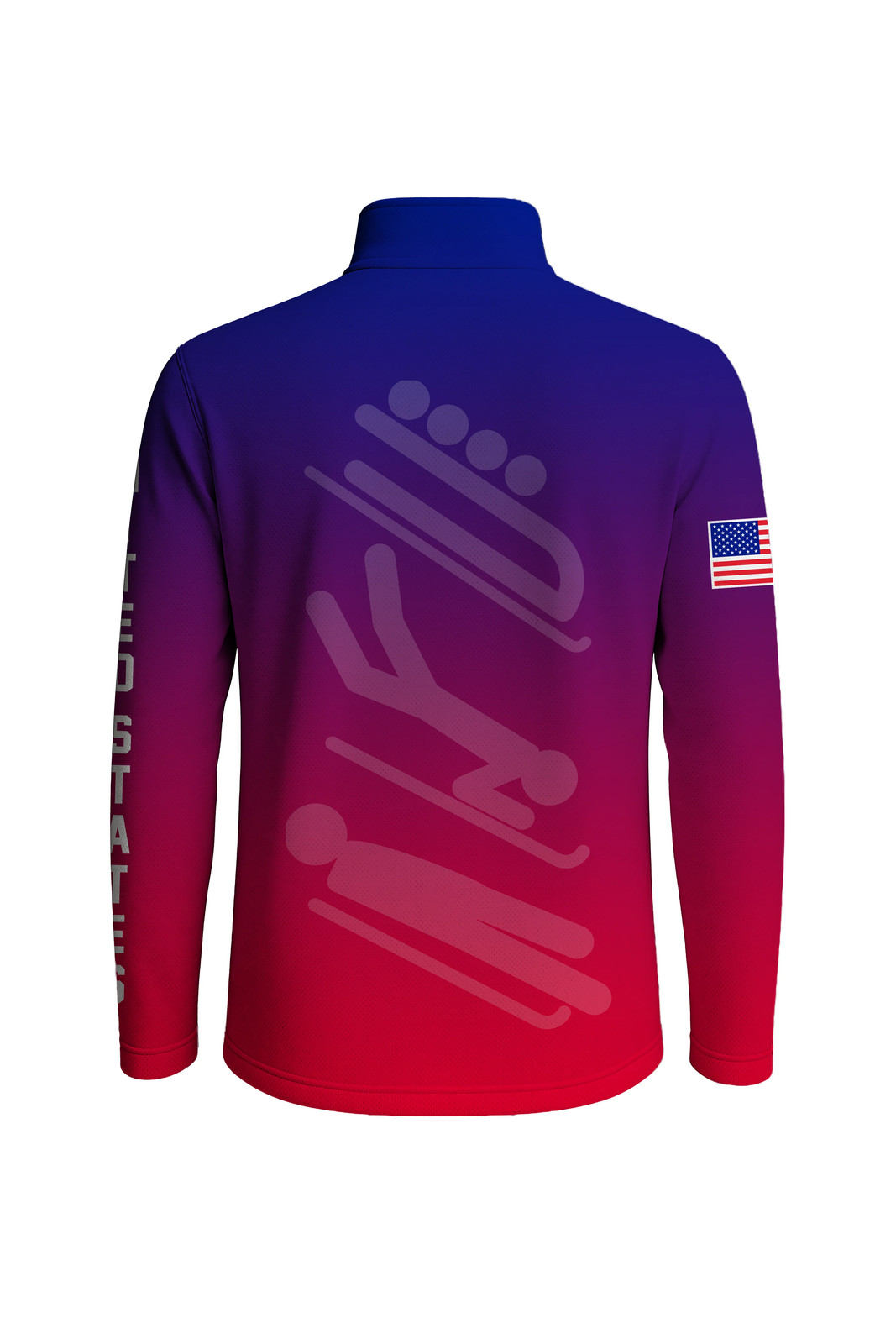 United States Bobsled Lightweight Faded 1/4 Zip Pullover gallery