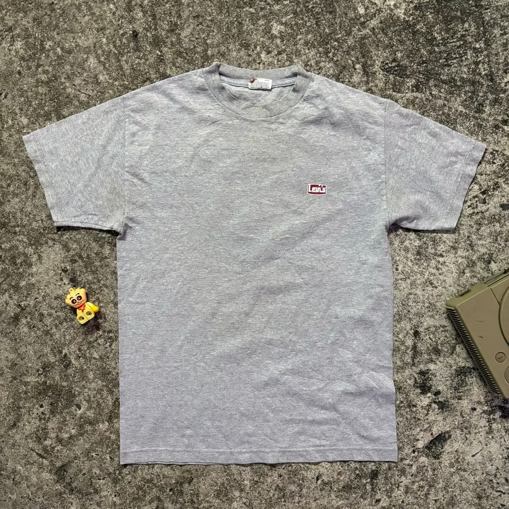Levi's Red Tab Tee Mens M Heather Grey Big Back Strauss Lightning Graphic FREE S gallery