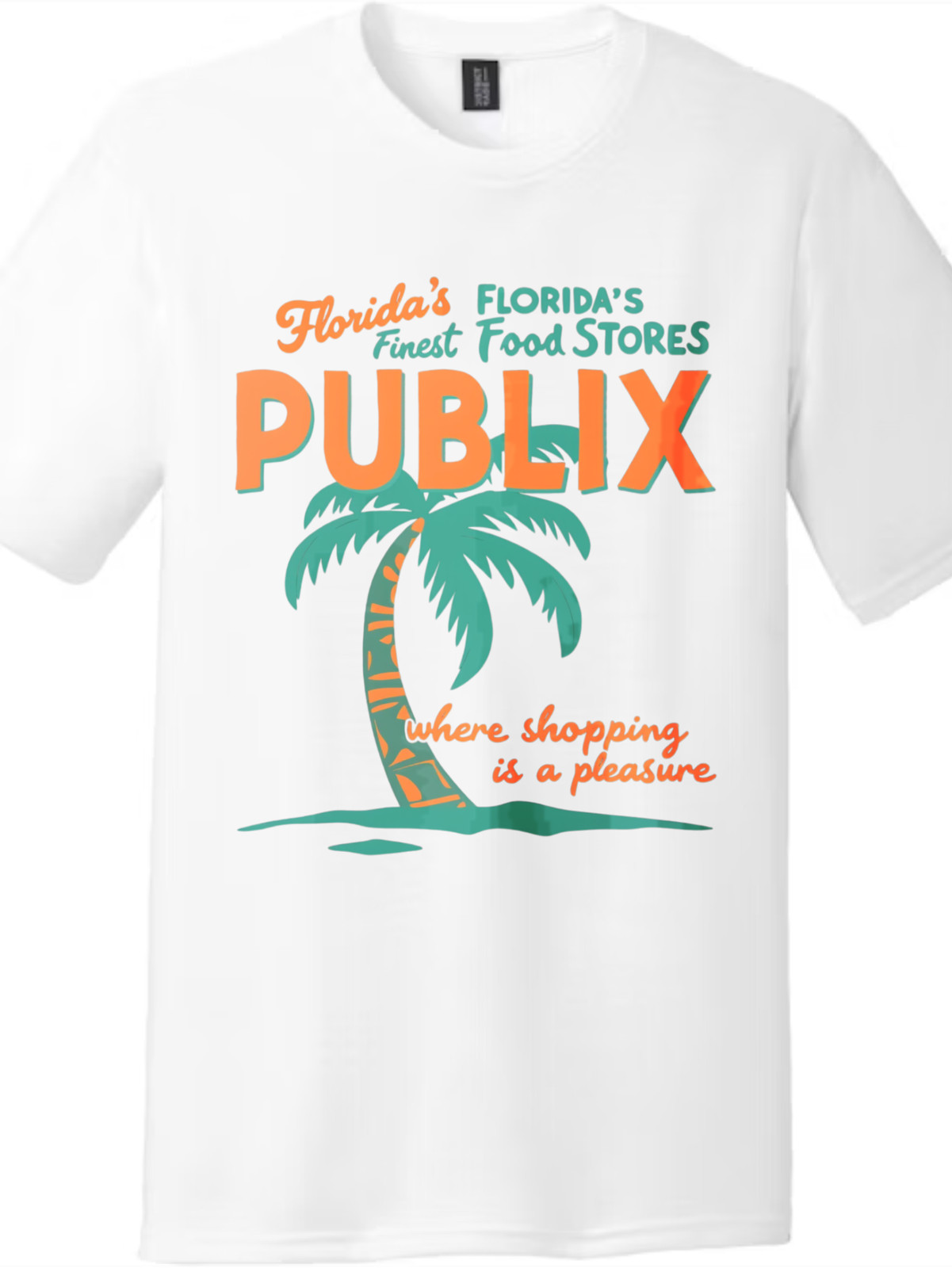 Publix Supermarket Vintage Tee | Florida’s Finest Graphic, Unisex Black & White gallery