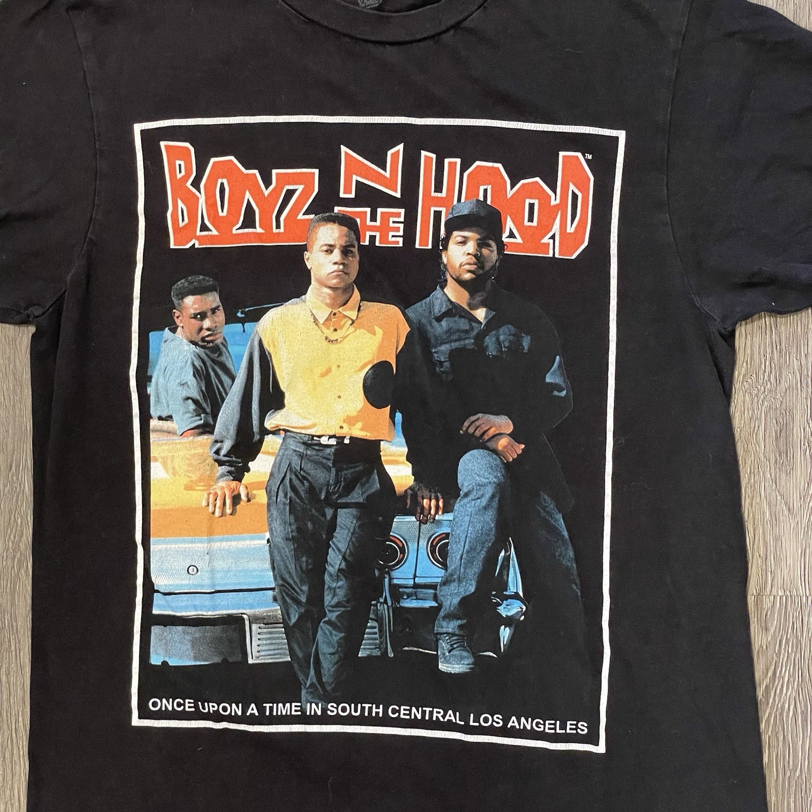Boyz N The Hood T-Shirt Sz Small Ice Cube Retro 90's Hip Hop Rap Movie Tee gallery