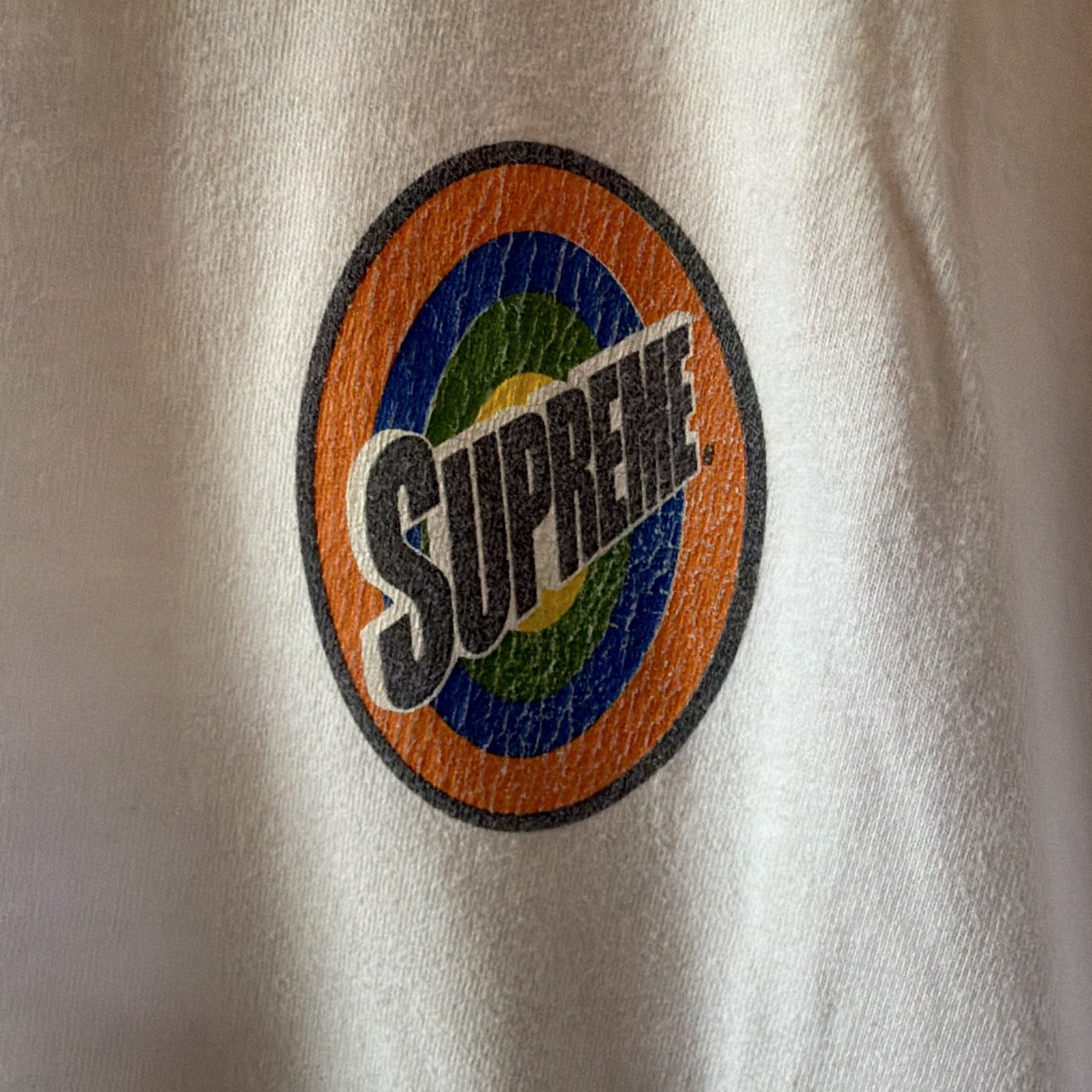Mens S Supreme Tide Logo T shirt White SS16 gallery
