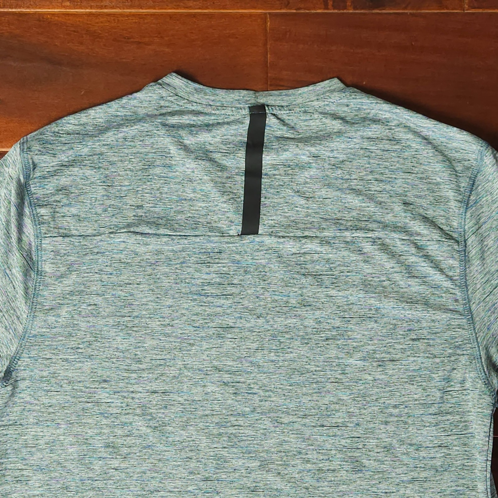 Champion C9 Men's Small Green/Gray Breathable Quick Drying Gym Workout Tee gallery