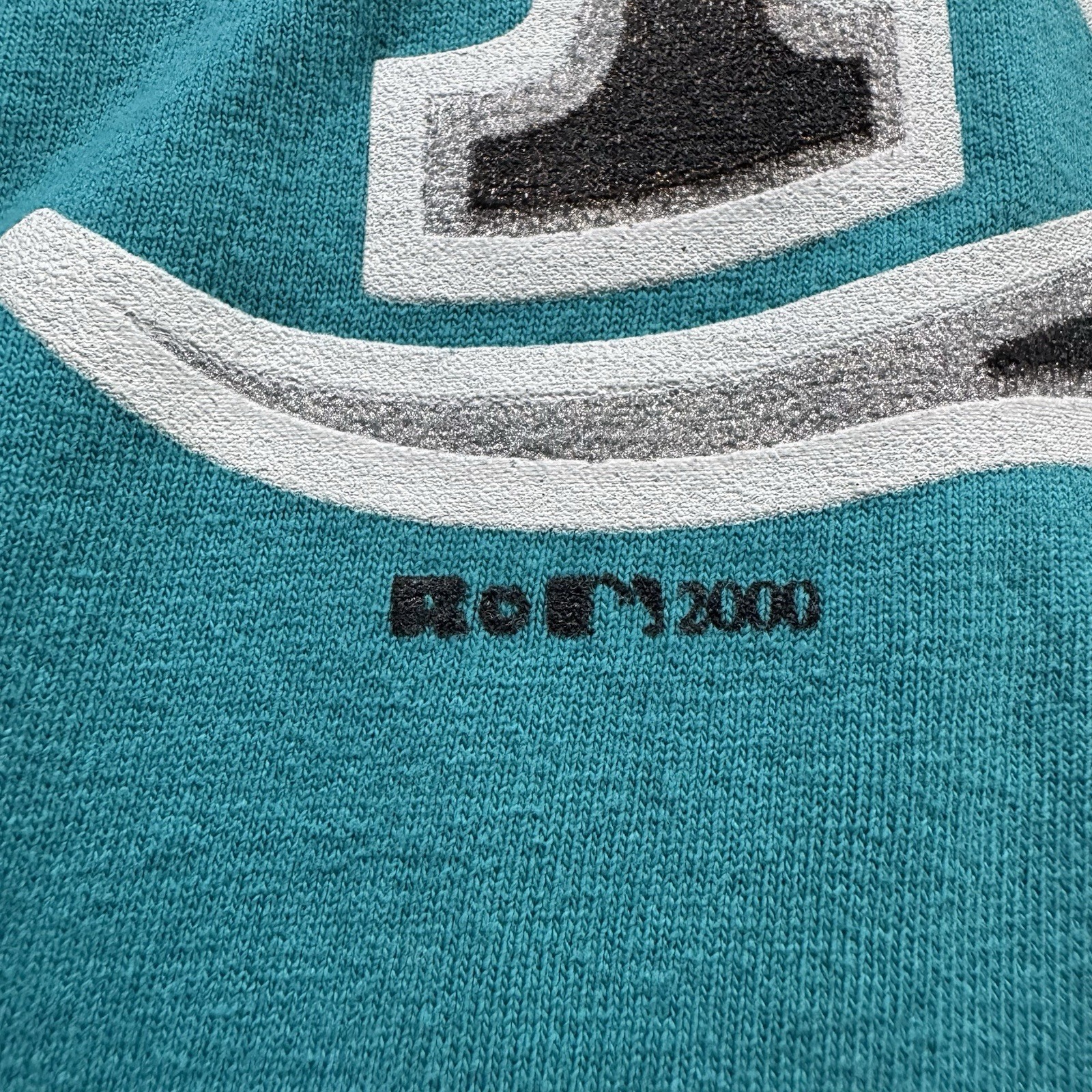 Vintage Russell Athletic V Neck T-Shirt Men’s XL FL Marlins Made In USA 2000 gallery