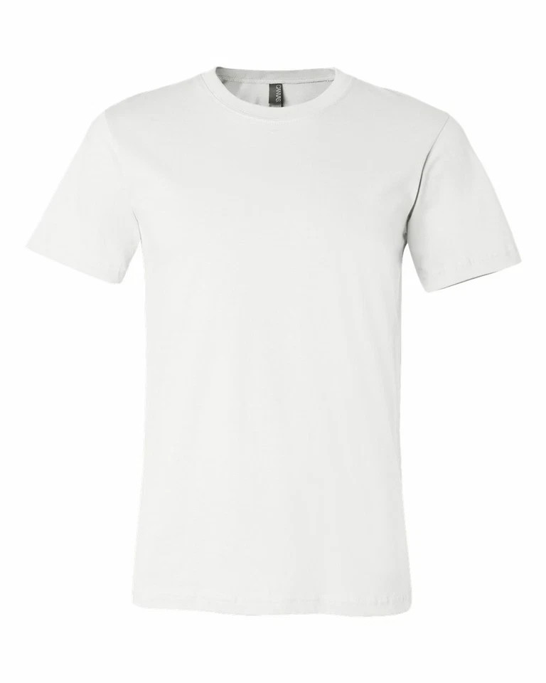 Bella + Canvas Unisex Fine Jersey Tee Ringspun Cotton Retail Fit T-Shirt 3001 gallery