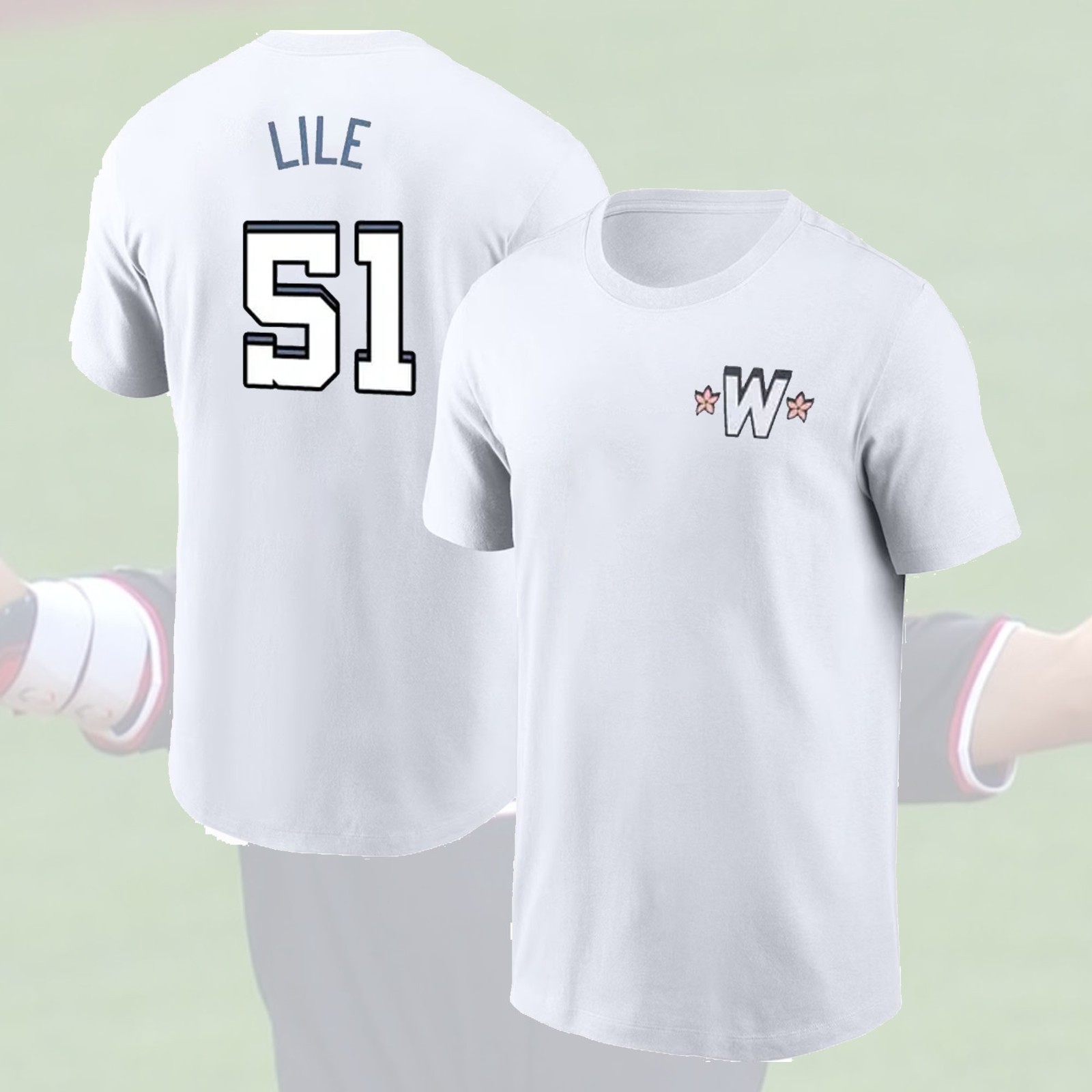HOT ITEM - Daylen Lile #51 Washington Nationals 2025 Name and Number Fan Gifts gallery