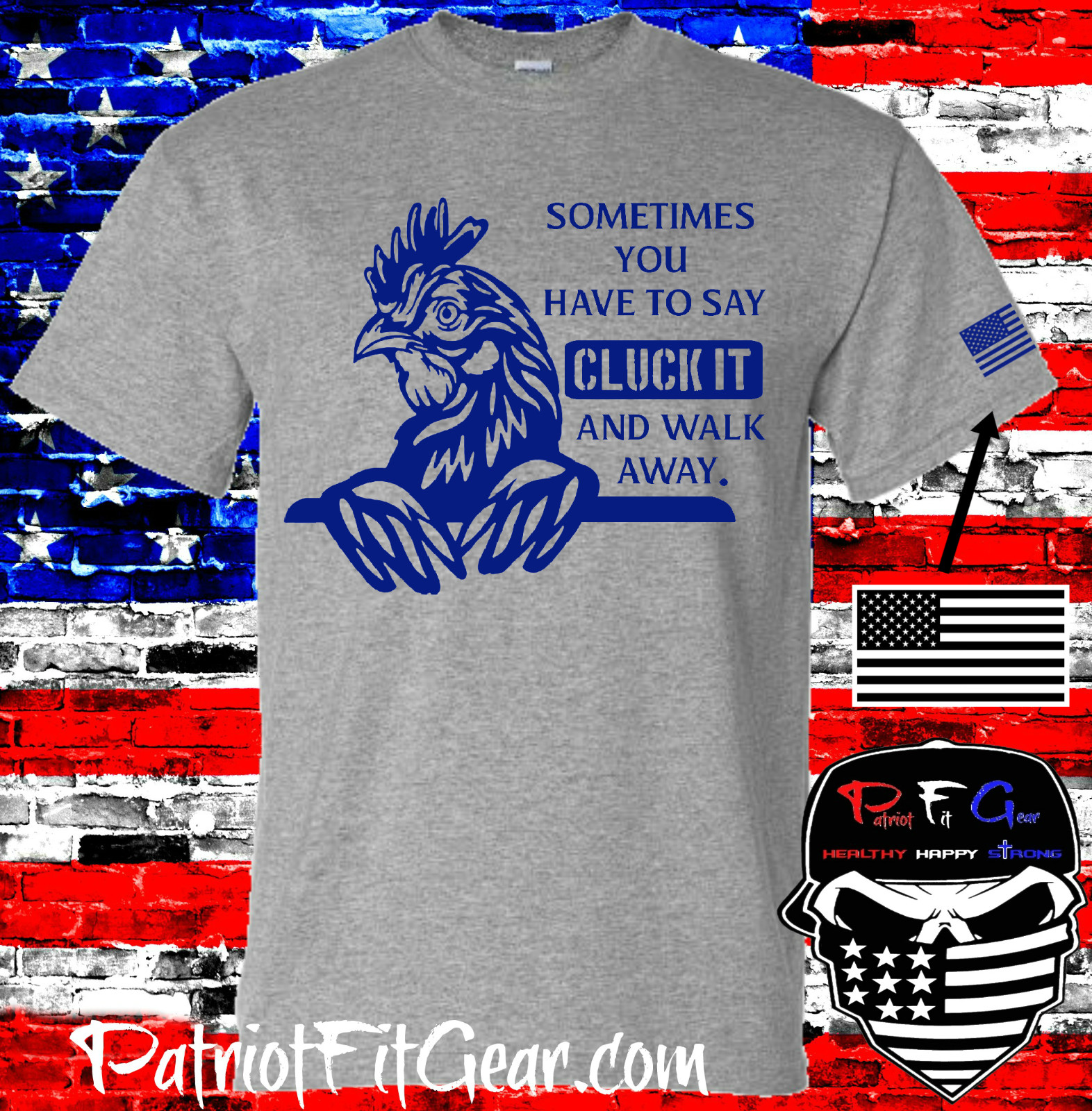 t-shirt, Chickens, Sometimes You Have To Say CLUCK IT, Poultry Farm, Hen, Hoodie gallery