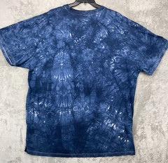 The Mountain Men’s Ghost Pirates T-Shirt 5XLT Tall Blue Tie-Dye Cotton