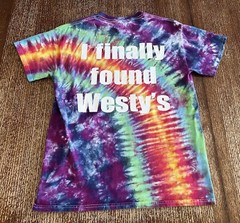 I Finally Found Westy’s T Shirt Memphis Tennessee Tie Dye Size Medium