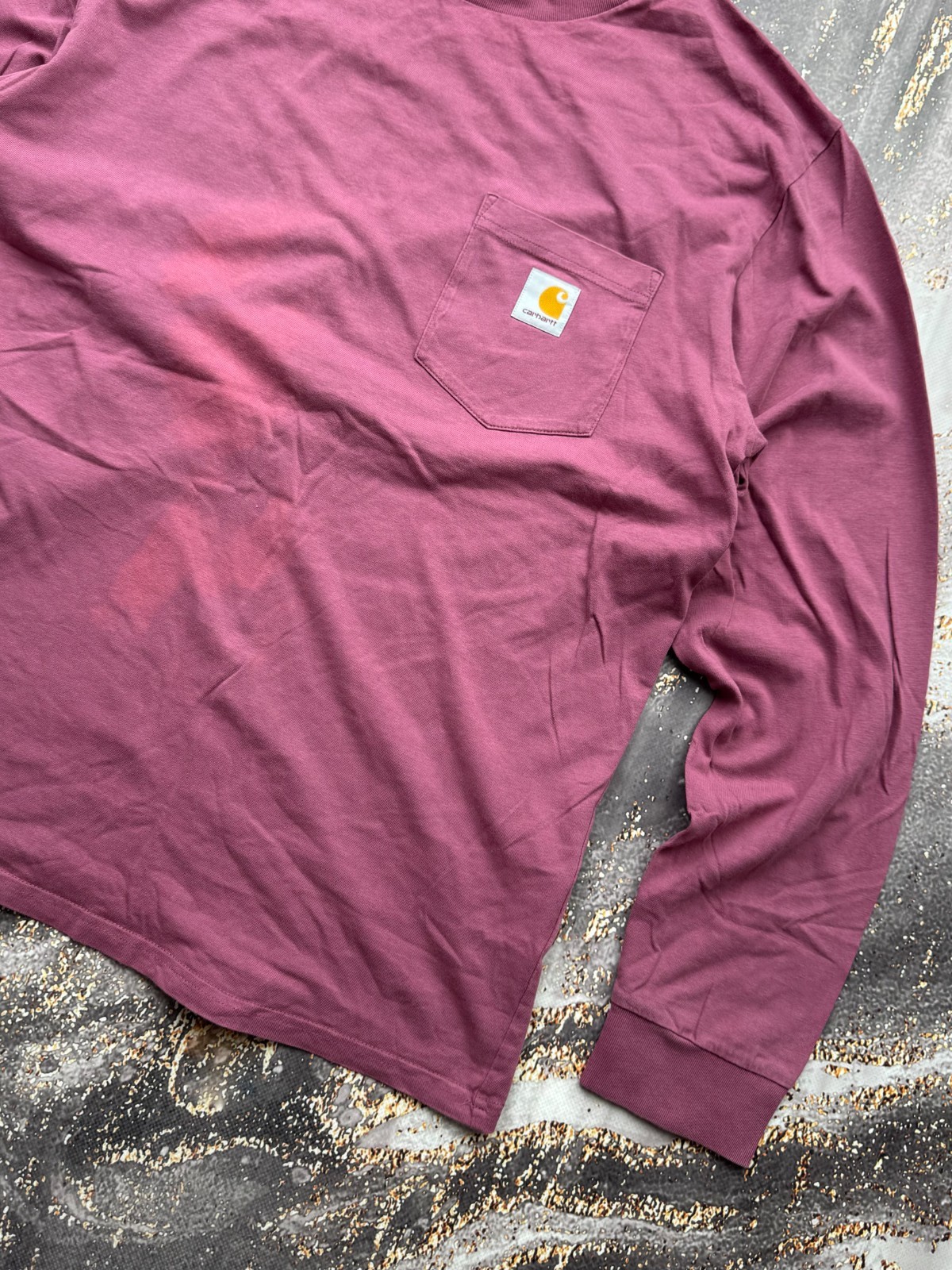 Carhartt Vintage Distressed Long Sleeve T-Shirt Men’s Size L gallery