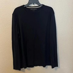 Johnston & Murphy Long Sleeve TShirt Navy Size Large