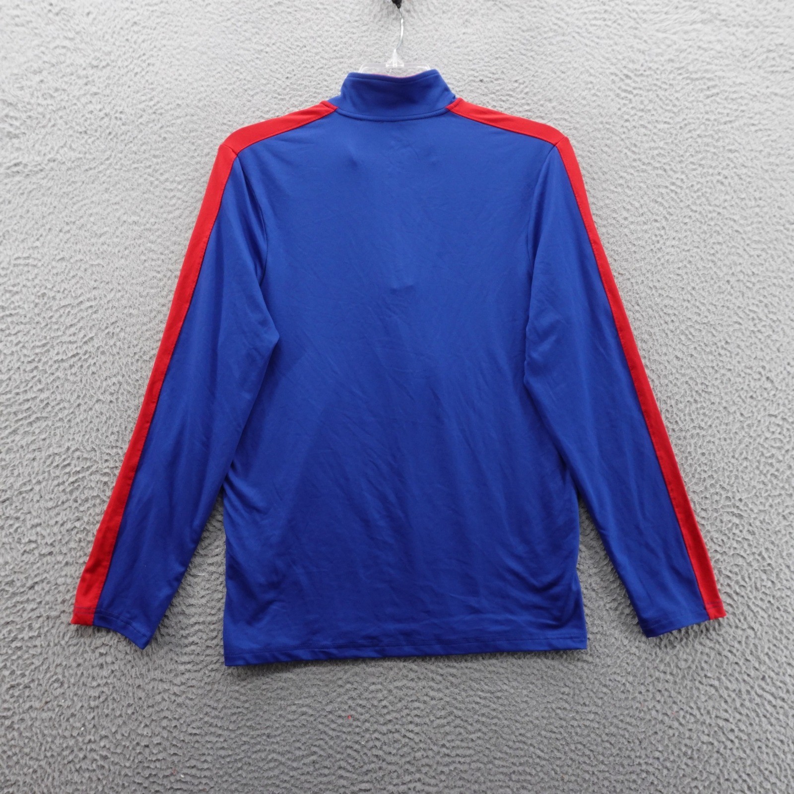 Antigua Philadelphia 76ers 1/4 Zip Mock Neck Shirt Small Blue Men NBA NWT gallery