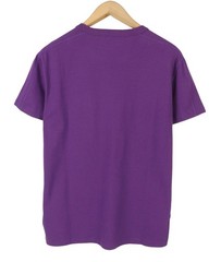 American Eagle Outfitters Classic Fit Men T-Shirt Kurzarm Lilac Cotton Blend