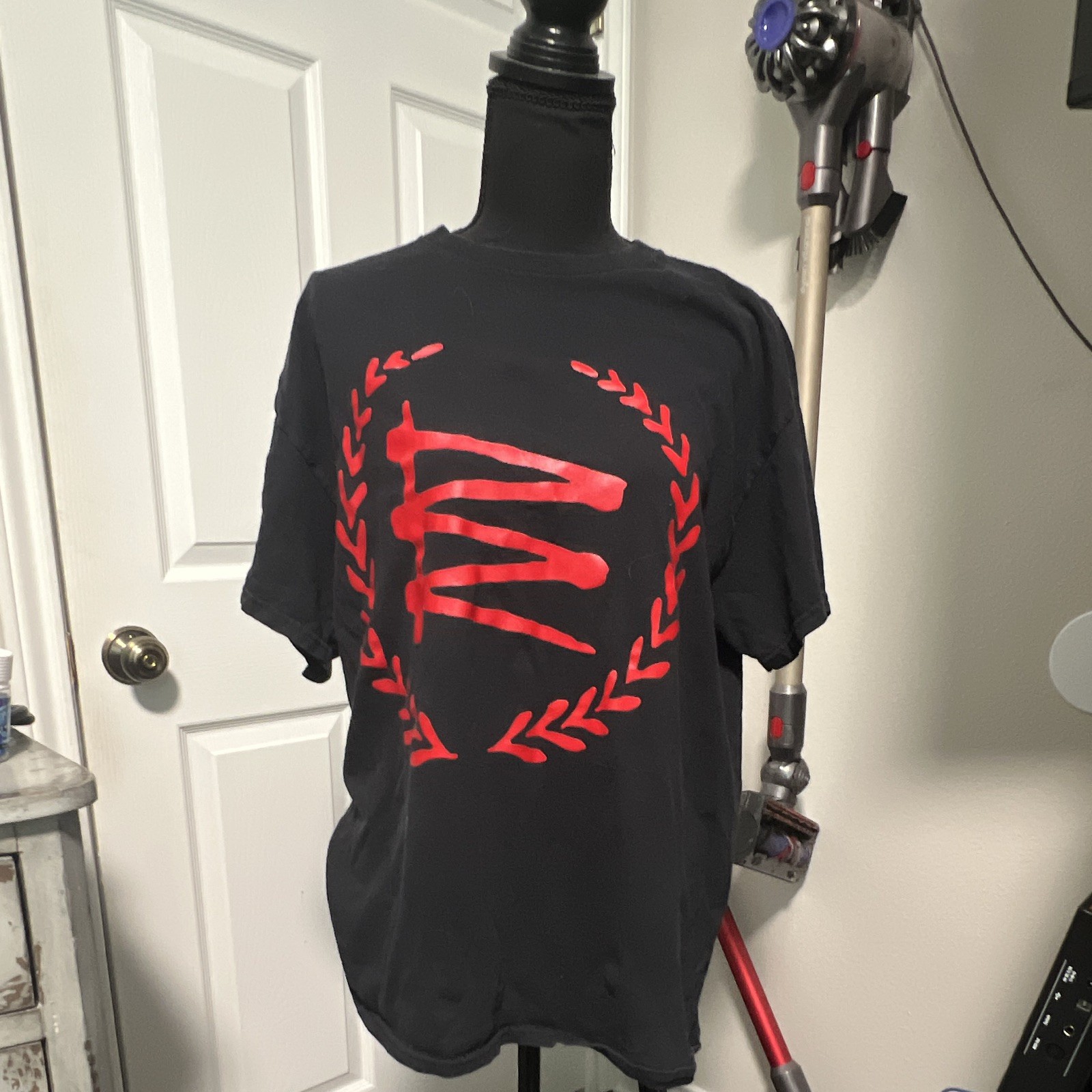 Gildan Heavy Cotton G500 Revolting Cocks Graphic Tee L Black/Red Crew gallery