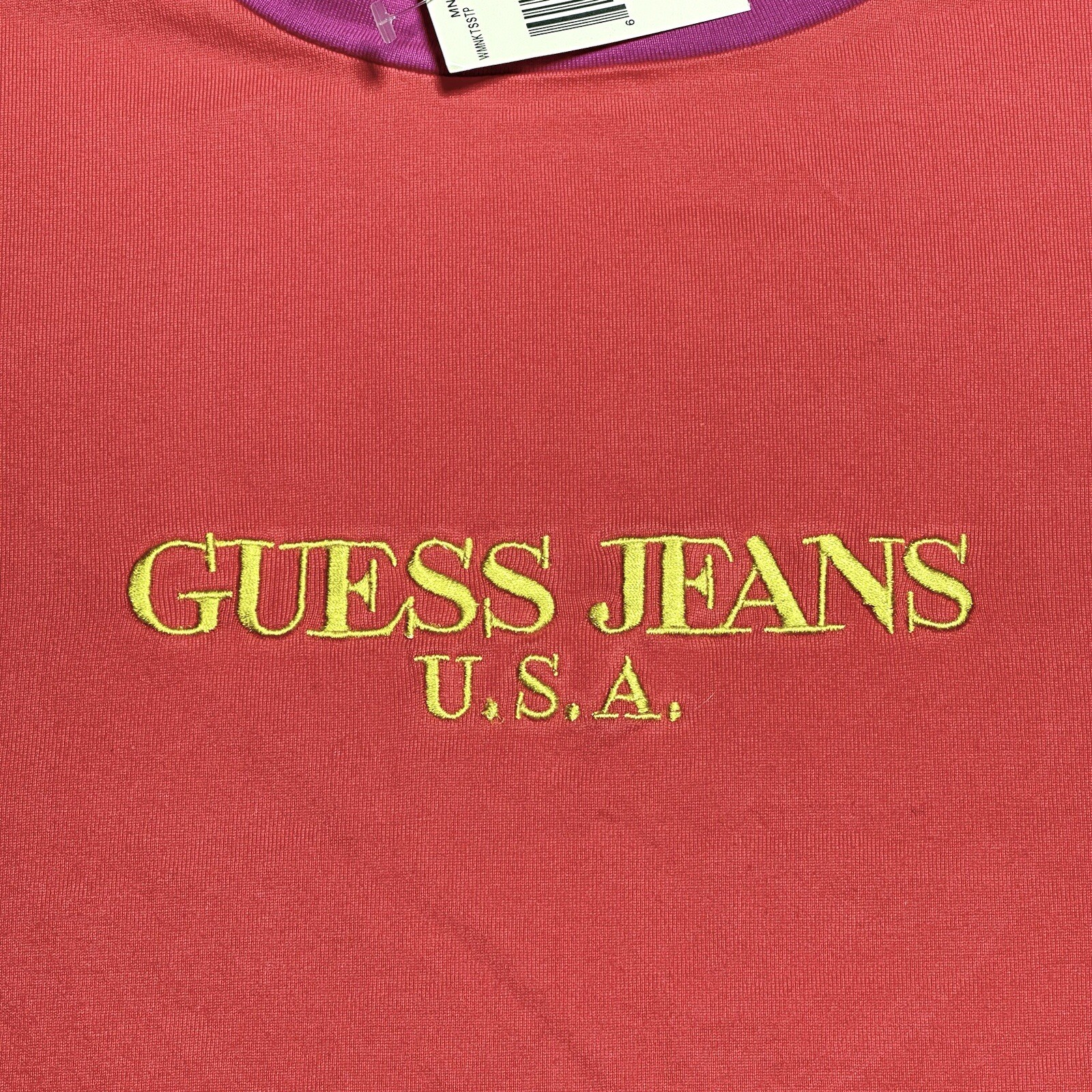 NEW GUESS Jeans USA Sean Wotherspoon Farmers Market Colorblock T-Shirt 2XL NWT gallery