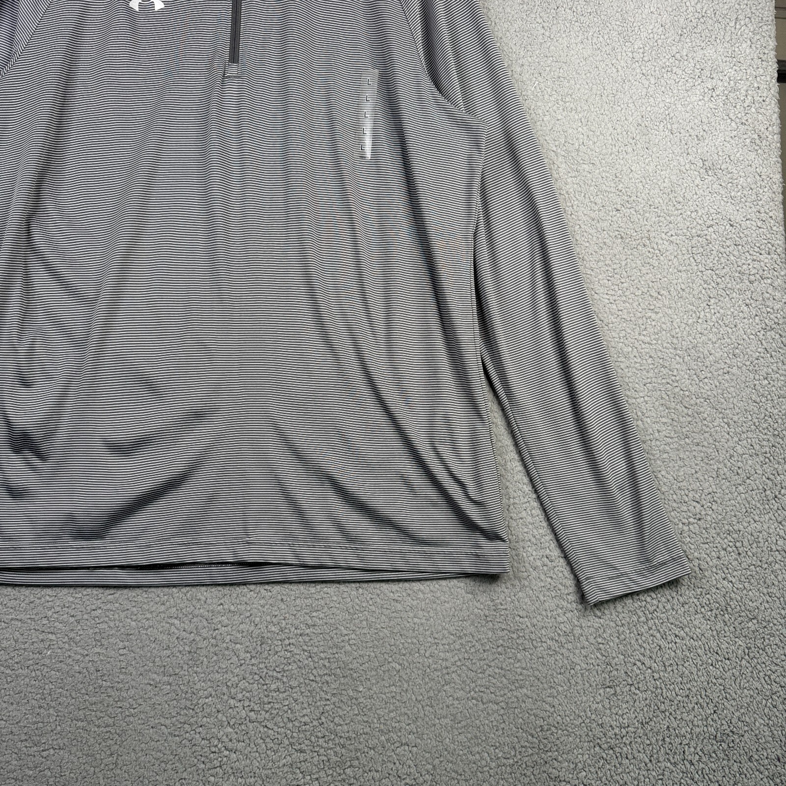 Under Armour Heatgear Sweater Men 2XL Half Zip Loose Pullover Athleisure Outdoor gallery
