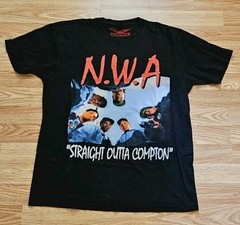 N.W.A. Straight Outta Compton T Shirt Control LA Gangsta Rap Hip Hop Large