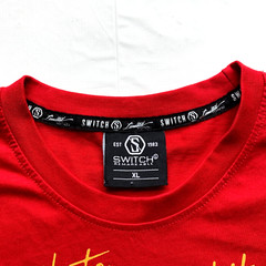 NEW Switch Remarkable T Shirt Mens Extra Large Red Graphic Tee Limited Edition