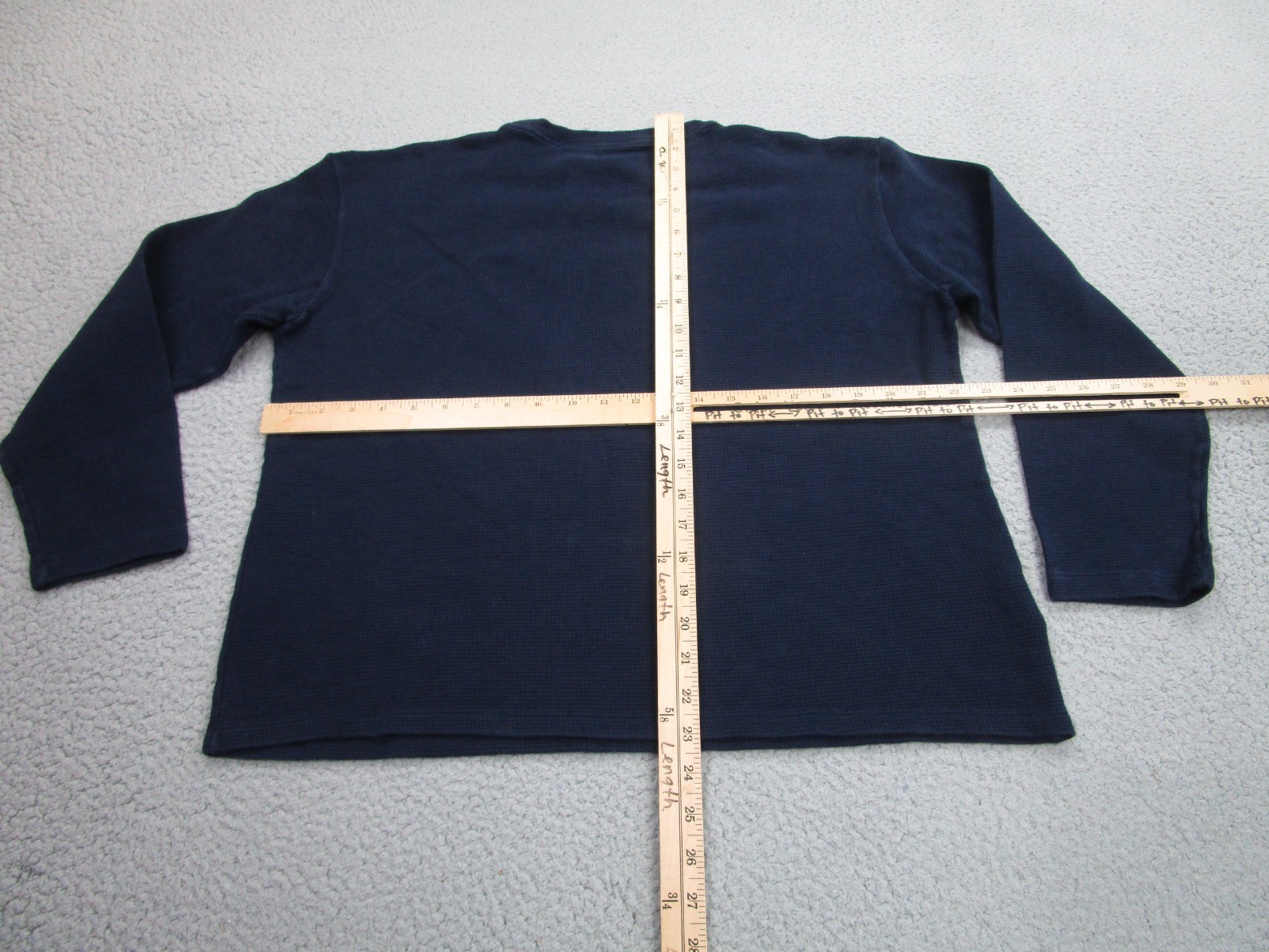 Lacoste Sleepwear Shirt XL Thermal Top Waffle Knit boxy crop high waist short gallery