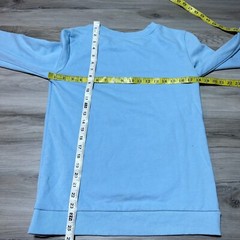 Friends Sweatshirt Mens Medium Blue Long Sleeve Crewneck Light Weight EUC