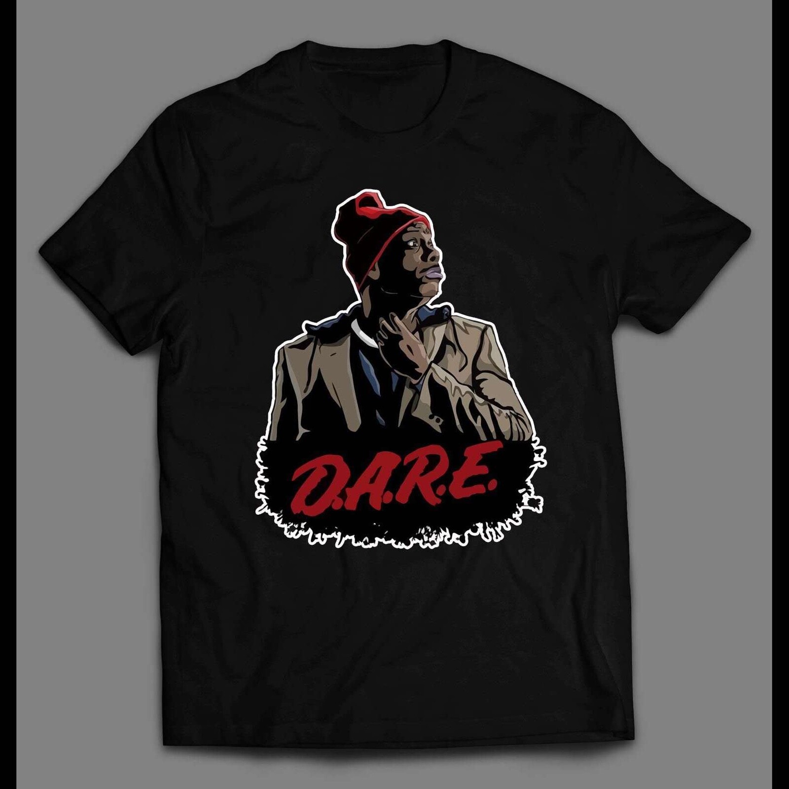 (Officially Licensed) DAVE CHAPPELLE’S TYRONE BIGGUMS D.A.R.E. PARODY SHIRT gallery