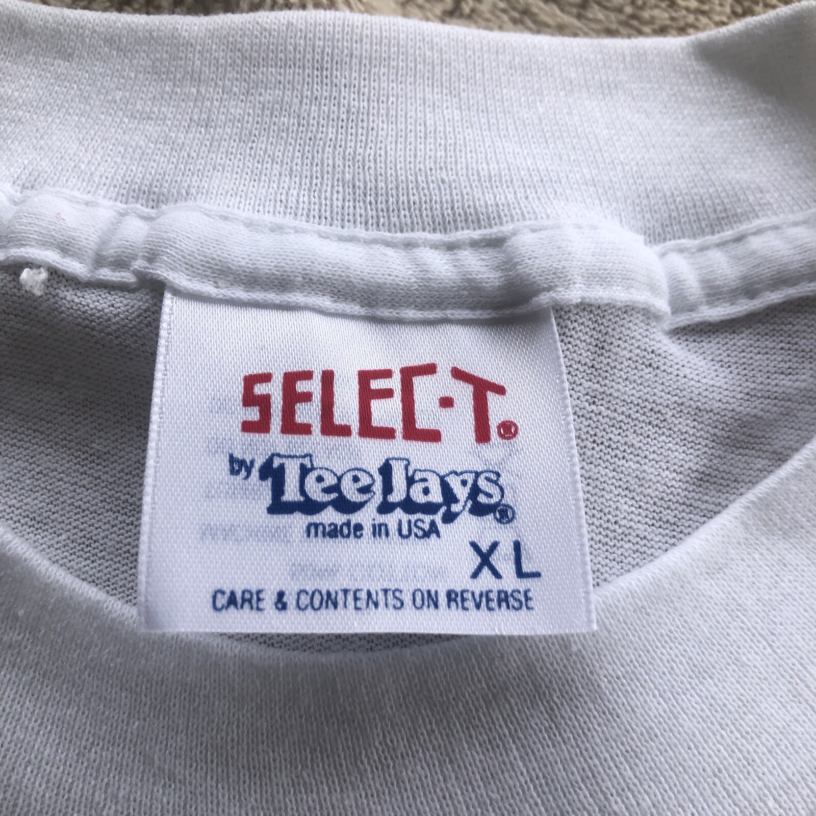 Vintage Single Stitch Restless Heart XL Teejays Concert Tour T Shirt White gallery