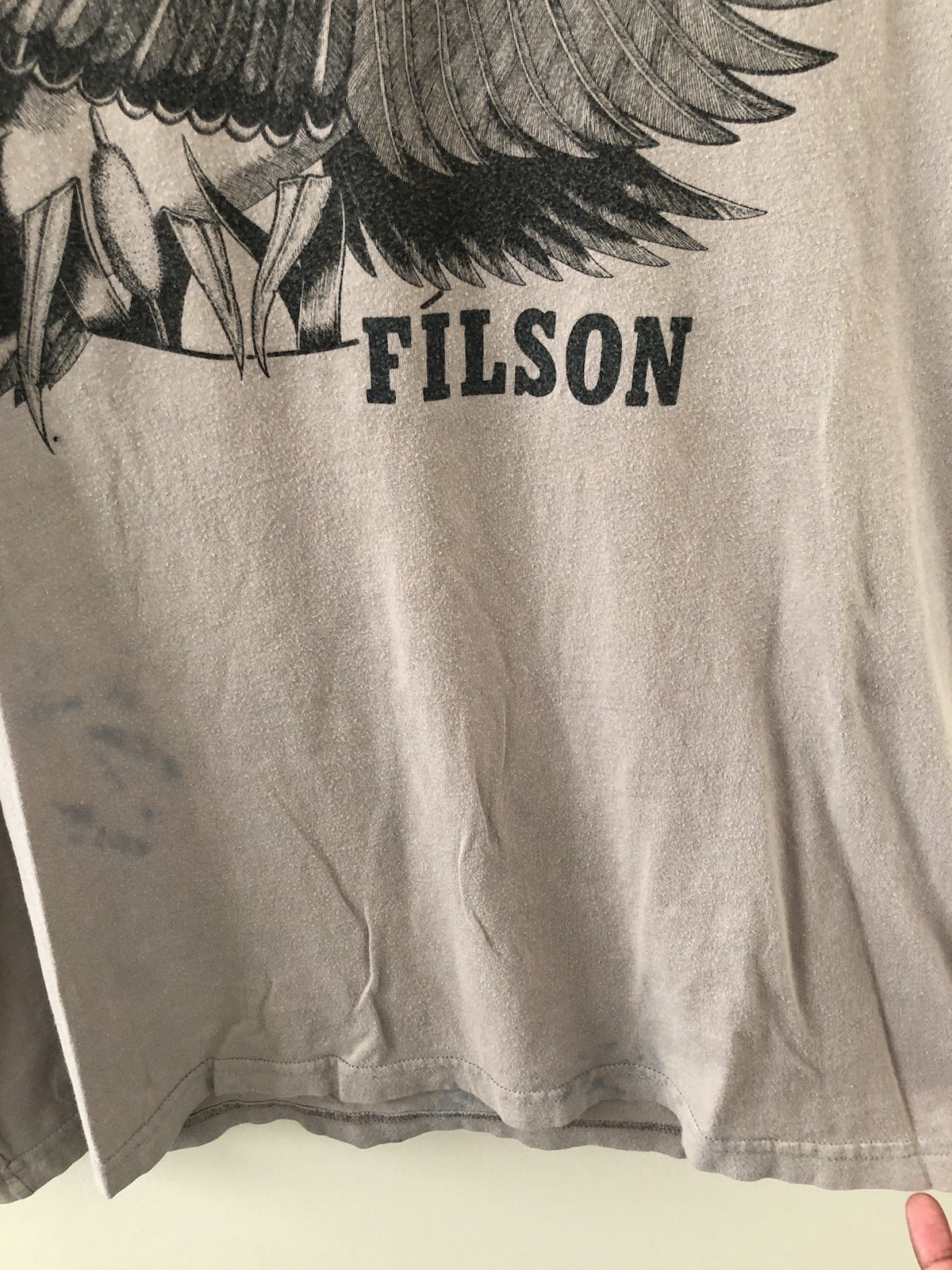 Filson Mallard Duck Graphic Shirt Size Large Art Outdoors USA gallery