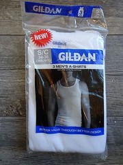NEW Men’s Gildan 3-Pack A-Shirt – White – Small, Medium, 3XL