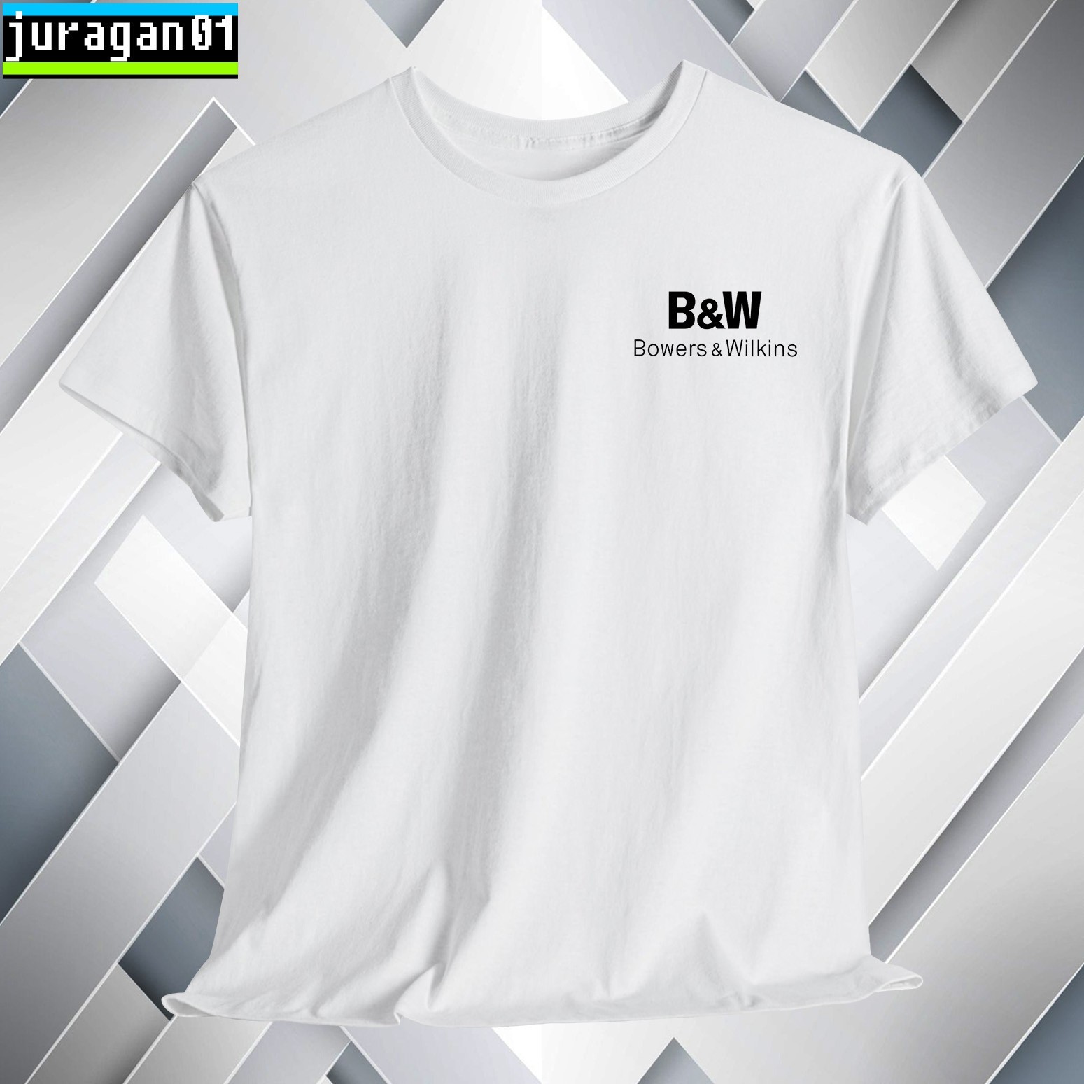 B&W Bowers & Wilkins Audio T-Shirt Logo Many Colors Size S to 5XL Made in USA gallery