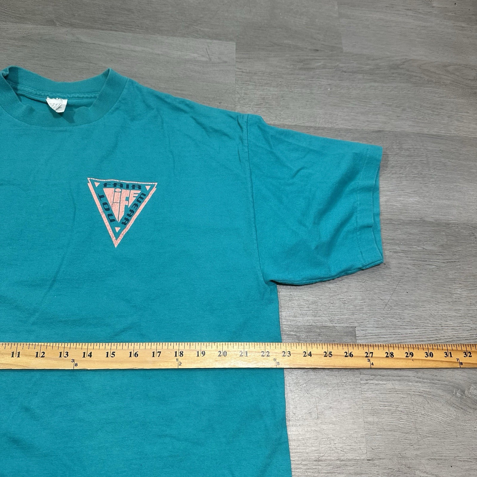 Vintage No Fair Life Wear T-shirt Size XL All The Good Looking Guys Are Taken gallery