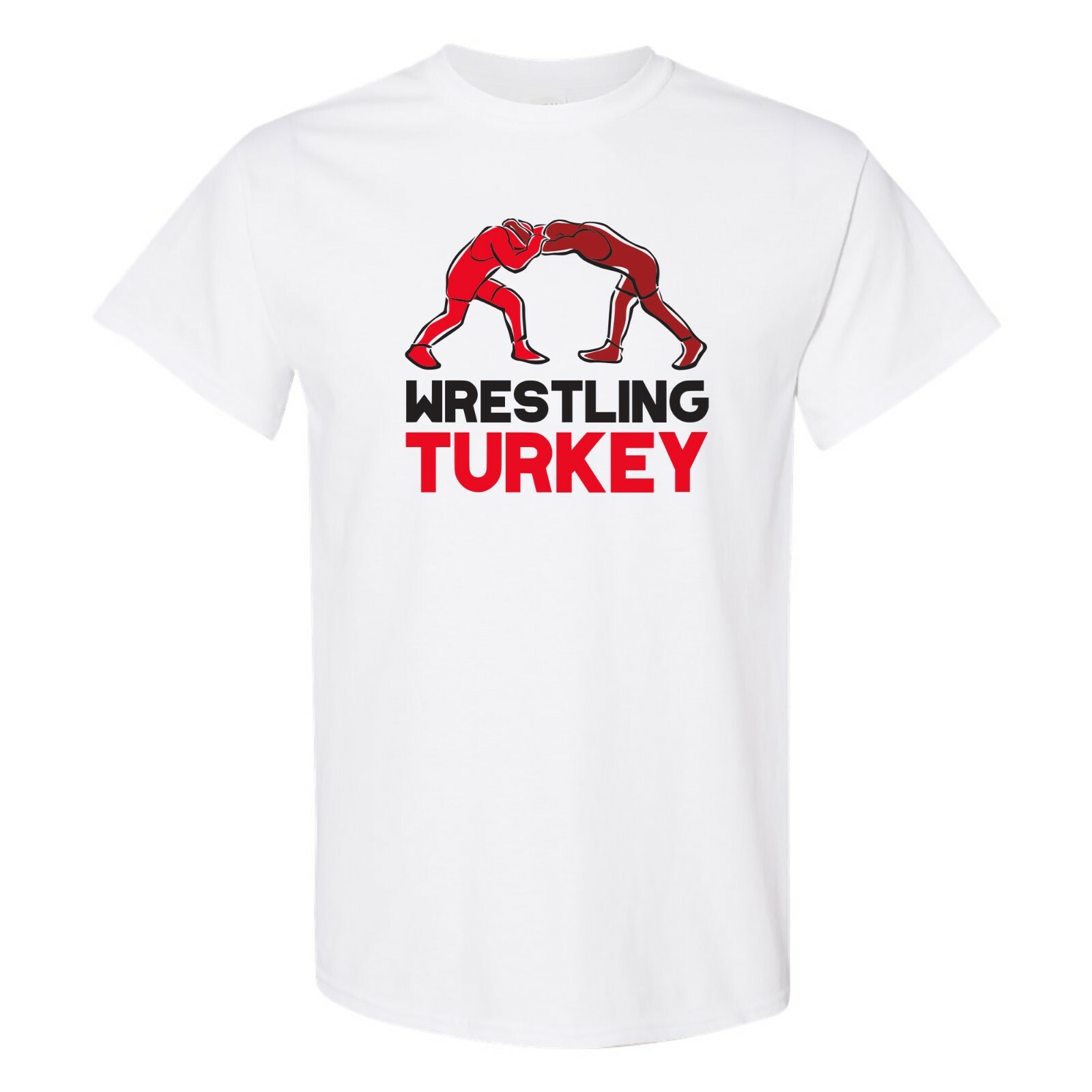 Turkey Wrestling – Summer Games Sport Event Athletics T Shirt – White