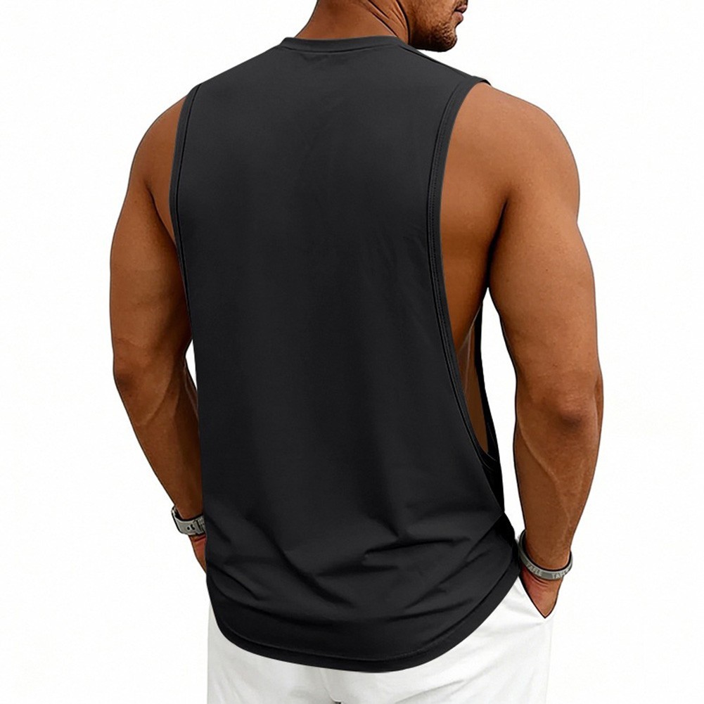 Men's Gym Tank Breathable Tank Gym Workout Running Jogging Top Breathable gallery