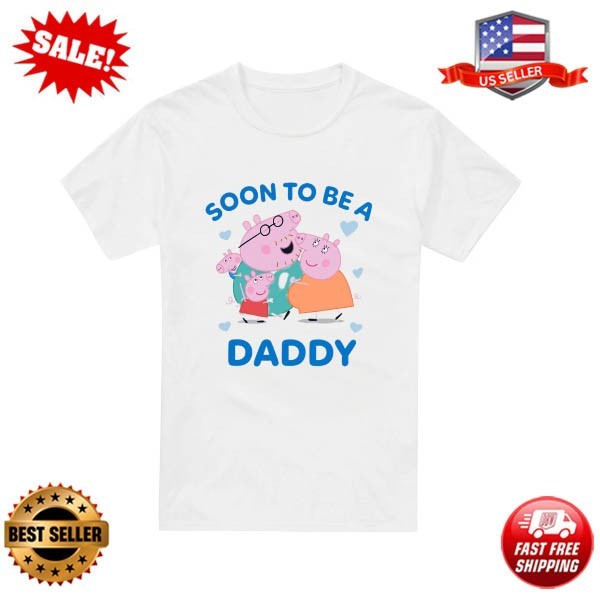 Peppa Pig Daddy Pig Soon To Be T-Shirt S-5XL, gallery