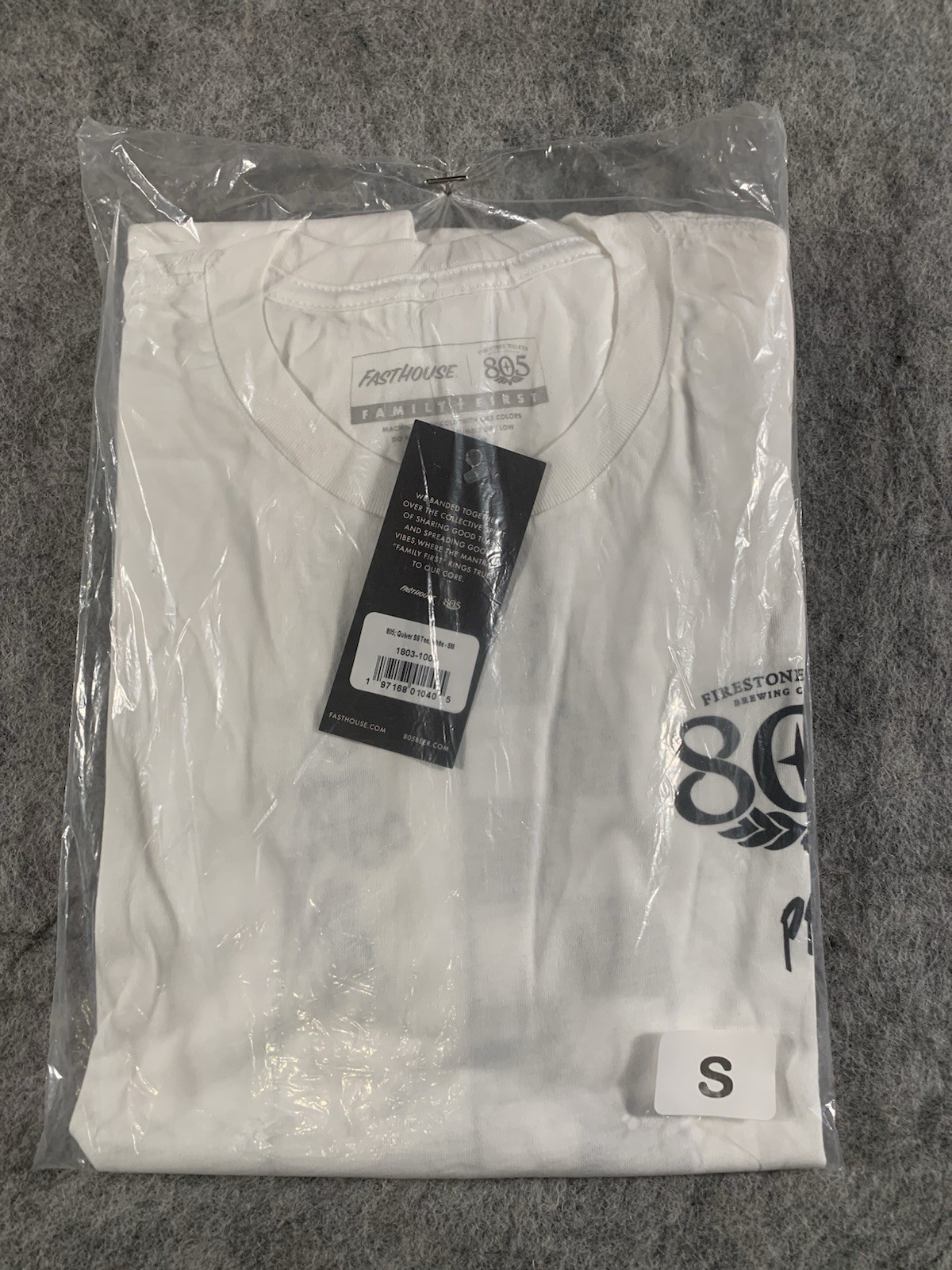 NWT Fasthouse 805 Quiver T-Shirt White Properly Chill BRAND NEW gallery