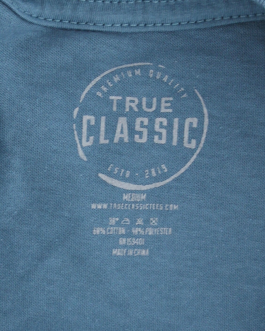 True Classic Men's T-Shirt Short Sleeve Athletic Cut Crew Neck Basics Tee Shirt gallery