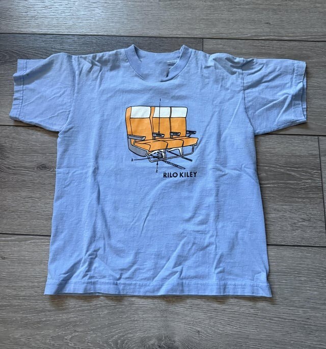 Rare Rilo Kiley Band T-shirt Light Blue Color All Size Cotton BL1411 gallery