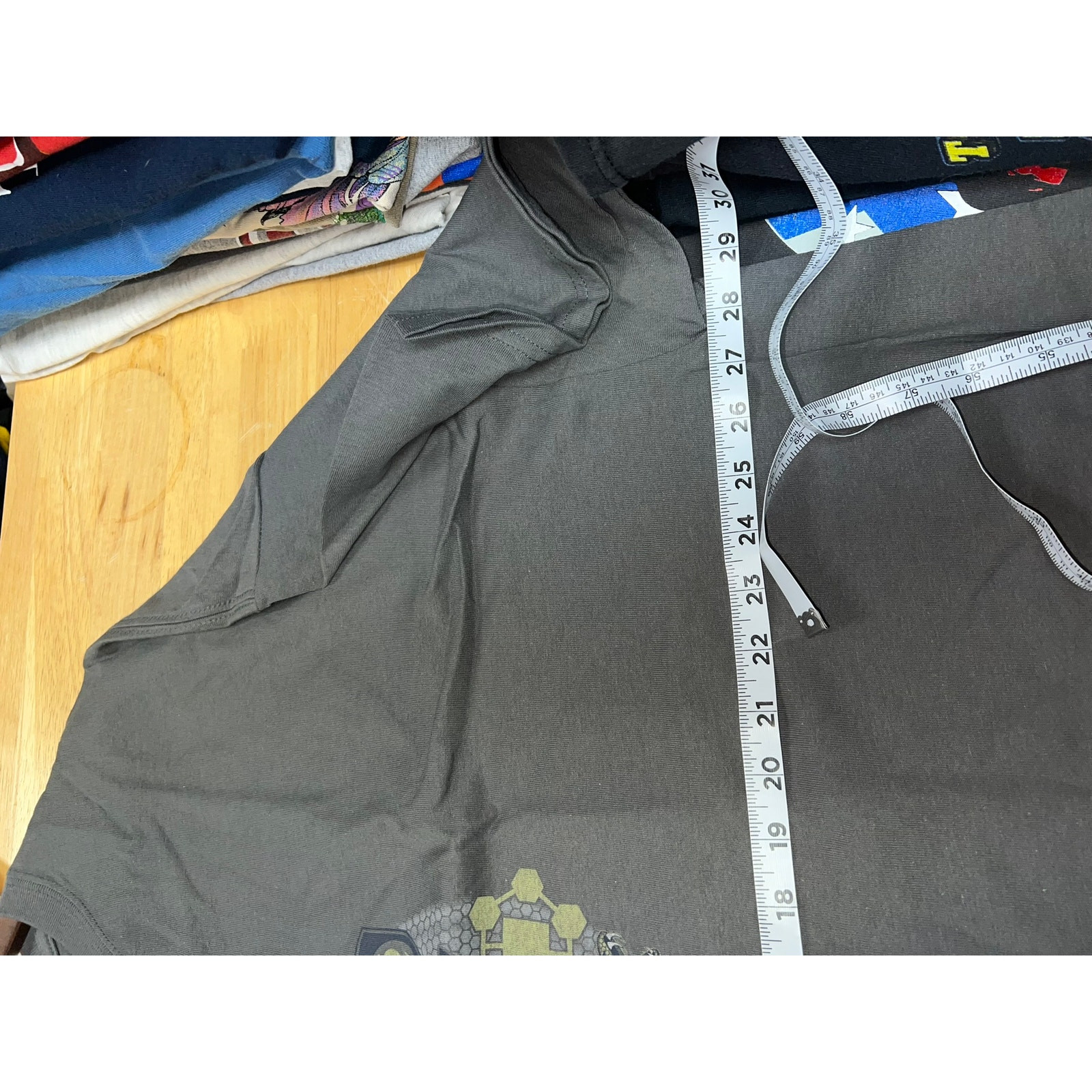 Giant Bomb Shirt Two Face Graphic Gray Short Sleeve Tee Shirt 4XL 4X gallery