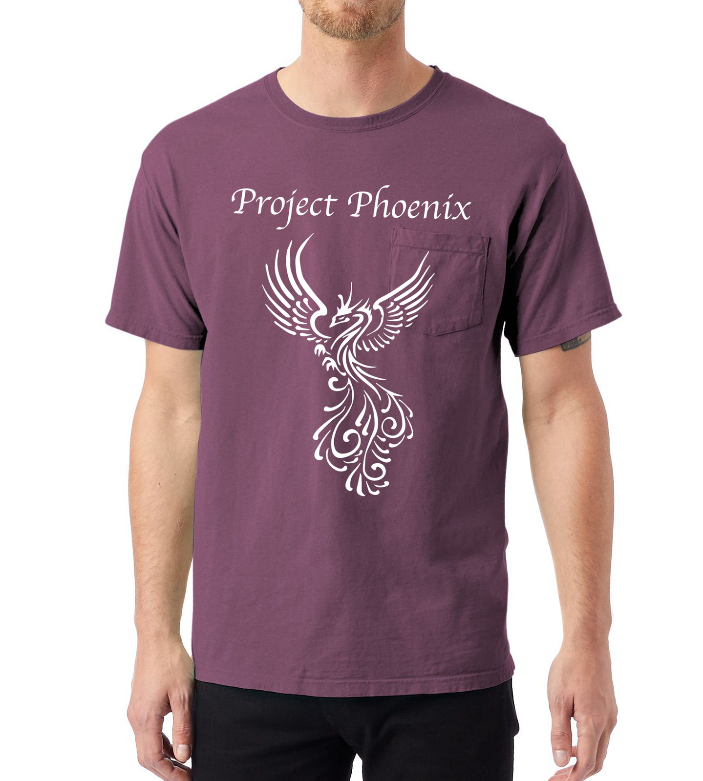 Gildan 2300 Short-Sleeve Tees W/ Pocket, Custom Printing One Side or Both
