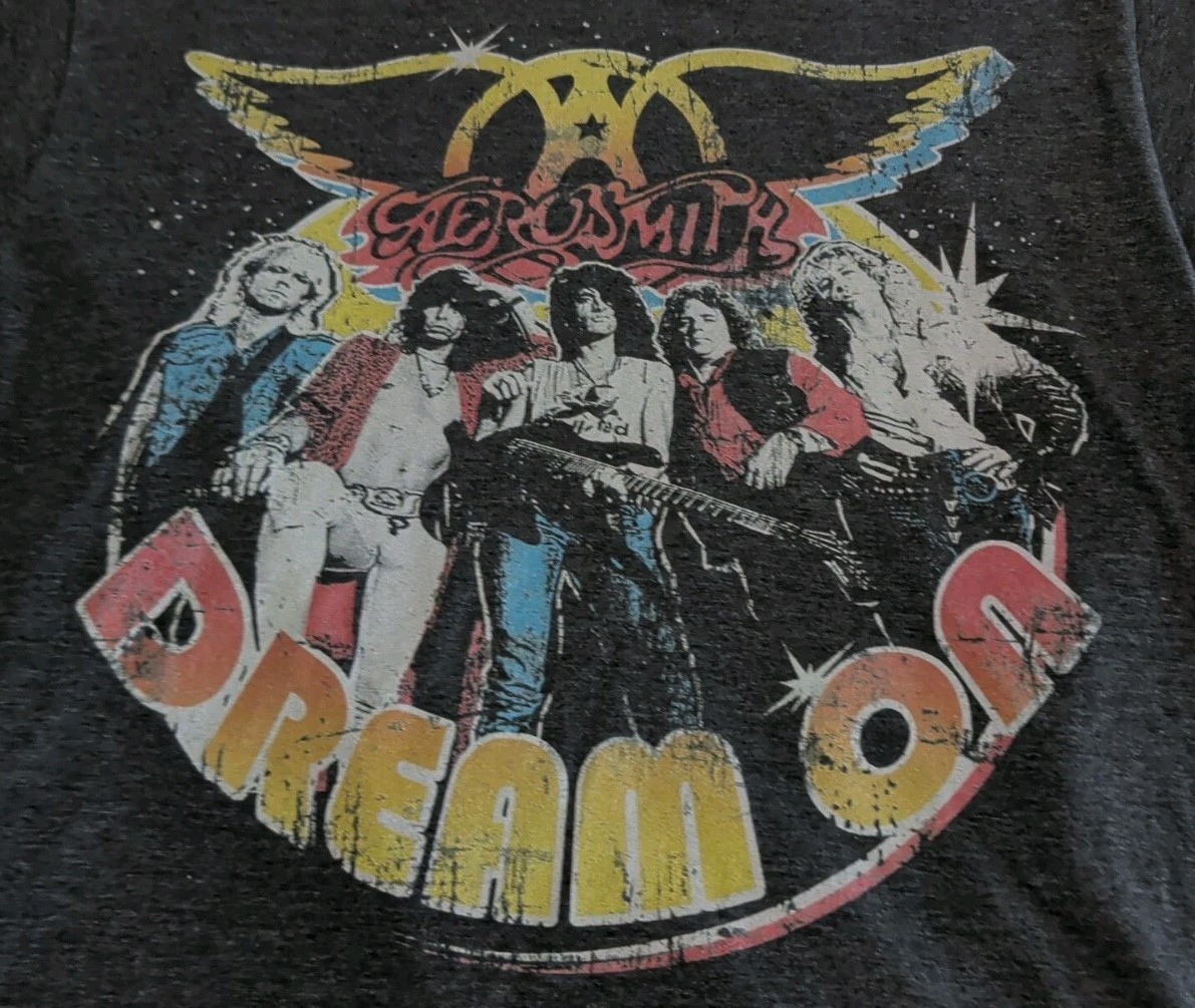 Aerosmith - Dream On - Graphic T-Shirt Adult Size Large gallery