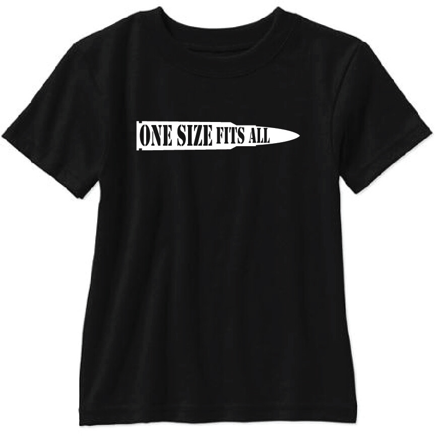 One Size Fits All Short Sleeve T Shirt AR15 M16 1911 M9 M14 2nd gallery