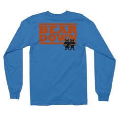 Bear Inspired Design – Chicago Fans Tribute 2 Sided Long Sleeve T-Shirt