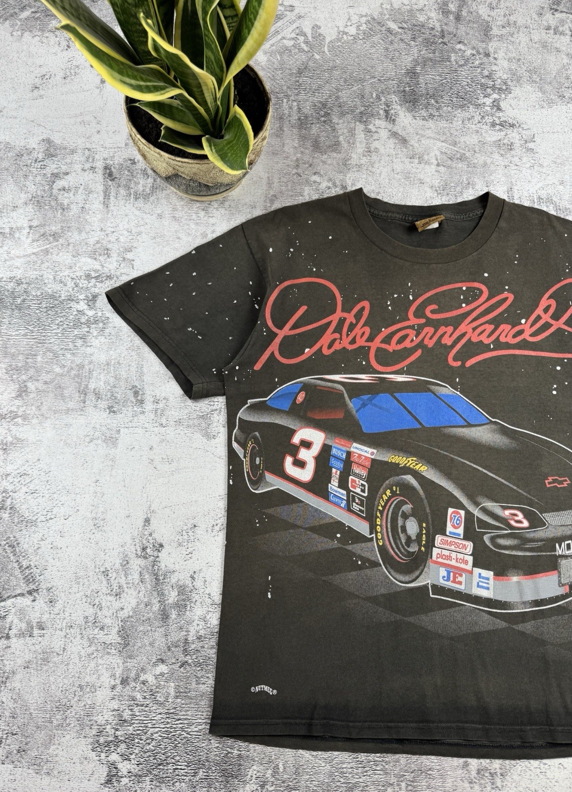 Vintage Dale Earnhardt Racing The Intimidator Monte Carlo Formula 1 T Shirt Tee gallery