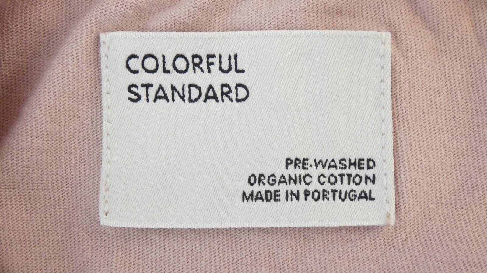Colorful Standard T Shirt Organic Cotton Pre Washed Pale Pink Long Sleeve Size L gallery