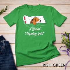 Sleeping Beagle Pyjamas Dog Lover Gift Official Napping Unisex T-shirt