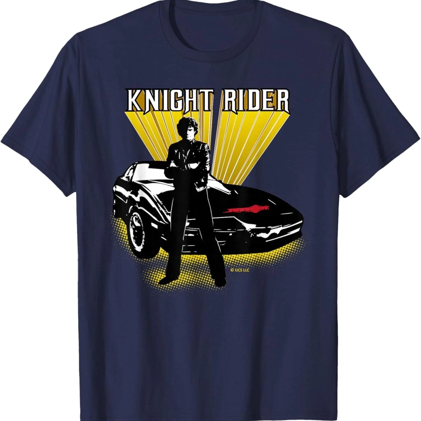 Knight Rider Classic Retro Vibes Art T-Shirt gallery