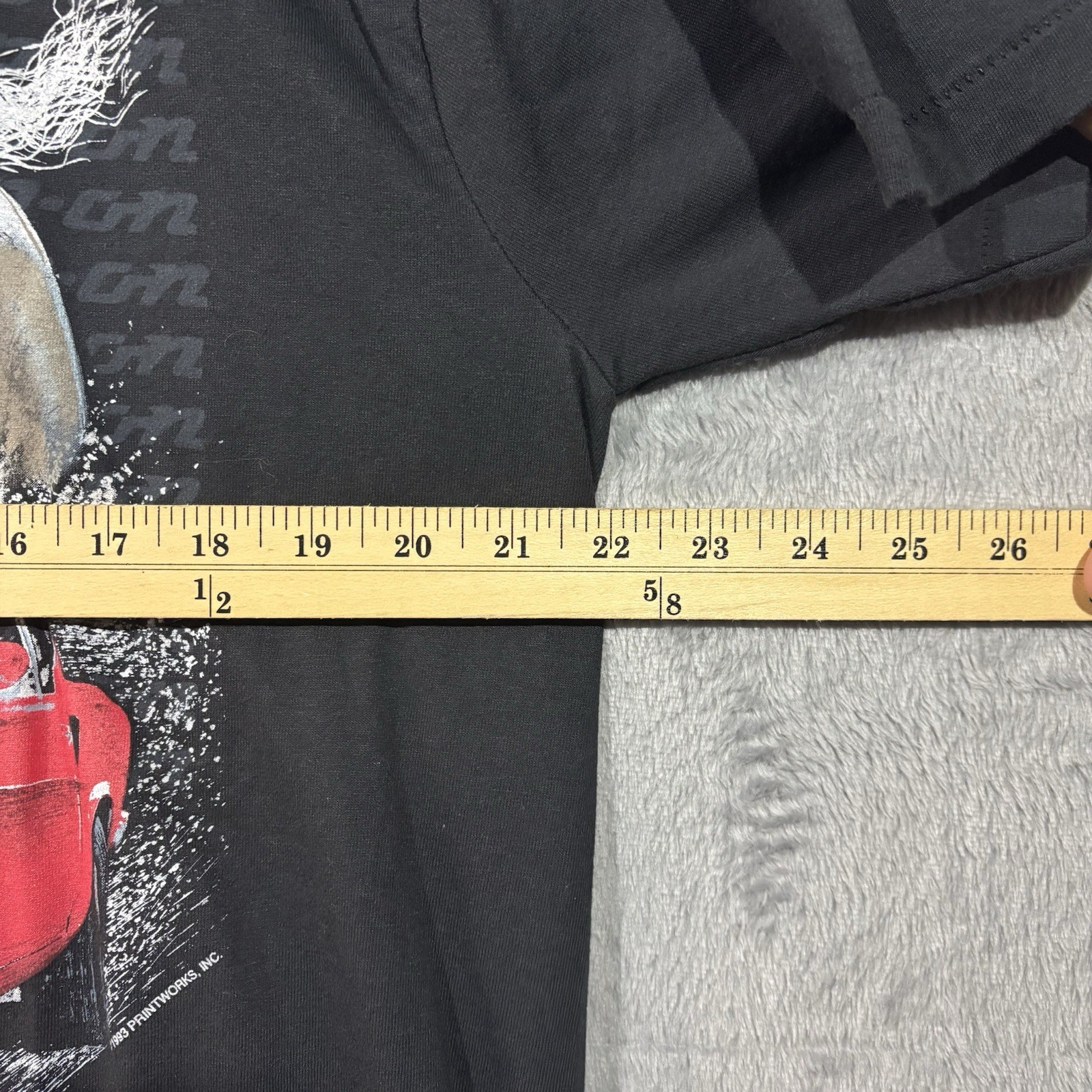 Vintage 90s Snap On Tools Shirt Men XL Black Mustang Horses Single Stitch USA gallery
