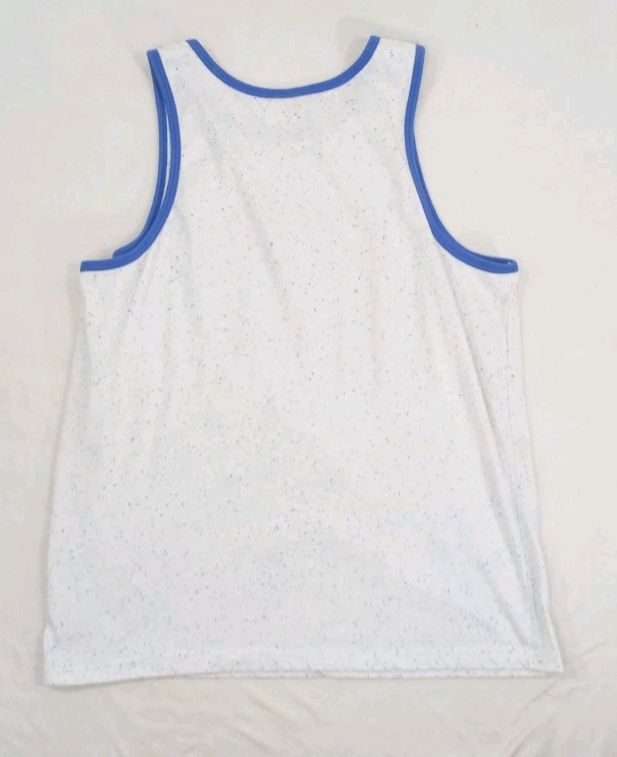 Space Jam White Tank Top Adult Medium Sleeveless Bugs Bunny Daffy Duck Taz gallery